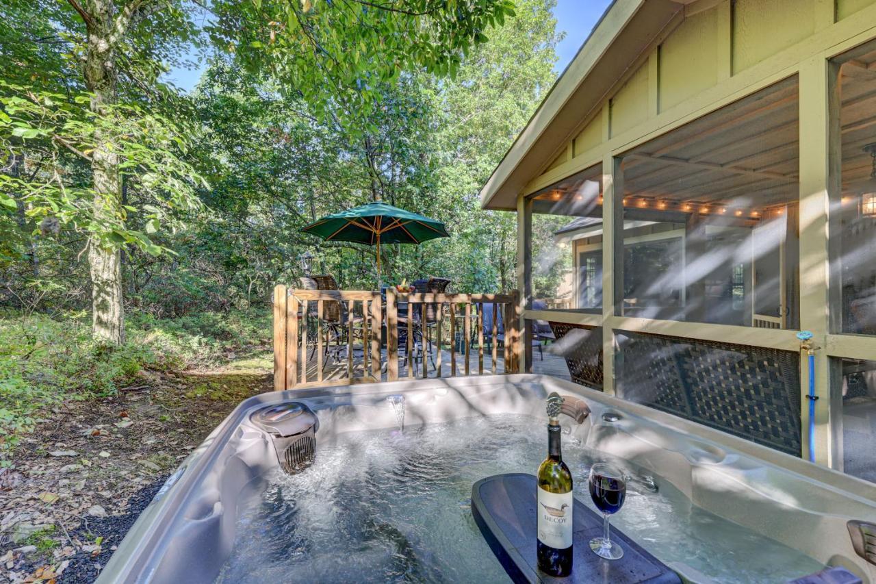 Pocono Mountain Home , Hot Tub- 1 Mile To Skiing! Tannersville Esterno foto