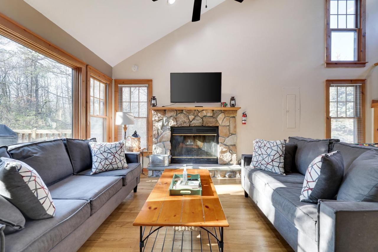 Pocono Mountain Home , Hot Tub- 1 Mile To Skiing! Tannersville Esterno foto