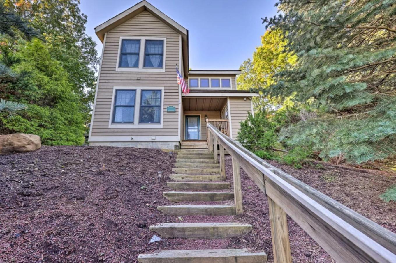 Pocono Mountain Home , Hot Tub- 1 Mile To Skiing! Tannersville Esterno foto